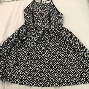 Size Med. Black and White Nordstrom rack dress